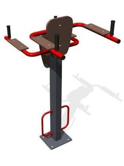 Тренажер вуличний стойка для пресу